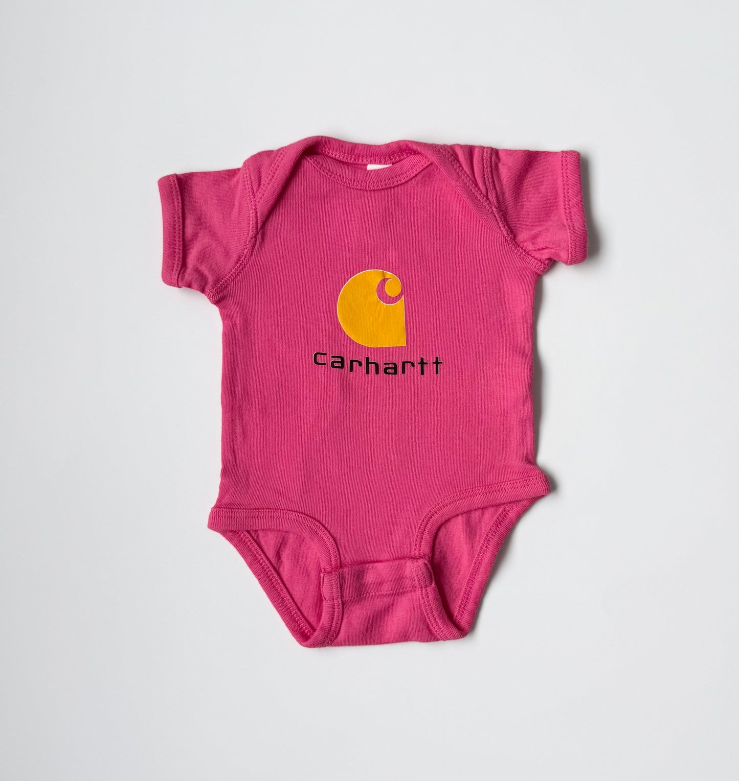 Carhartt Pink Bodysuit (6 Months)