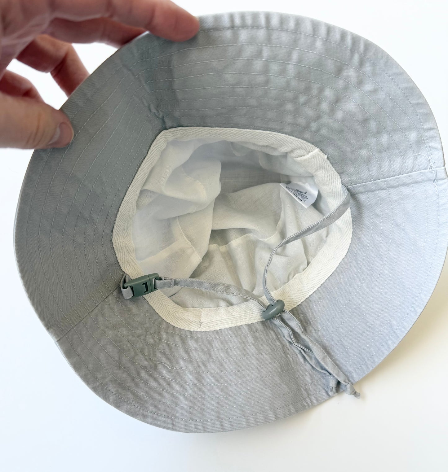 Jan & Jul Grey Sun Hat (0-6 Months - Small)