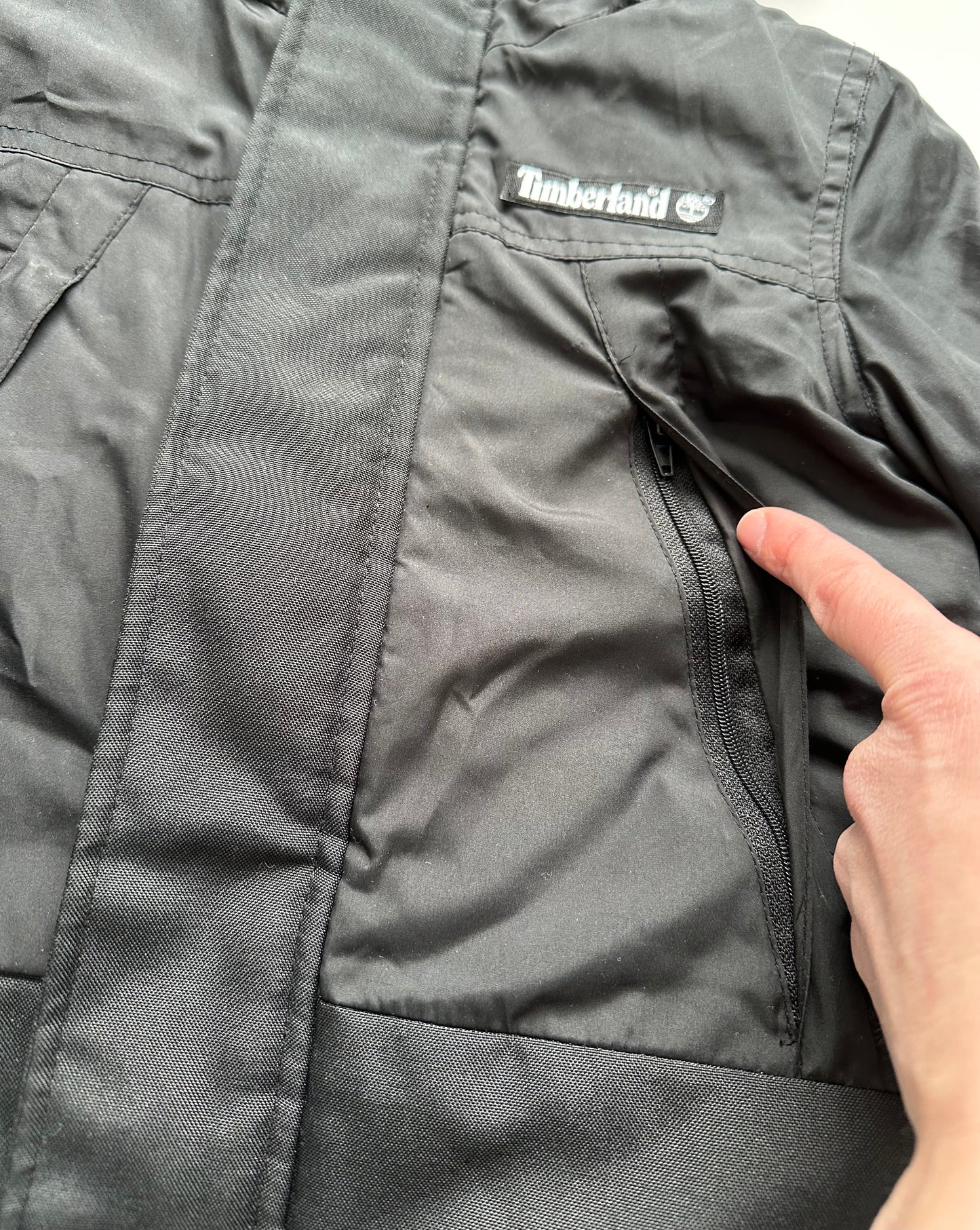 Timberland Black & Light Brown Interior Winter Jacket (2T)