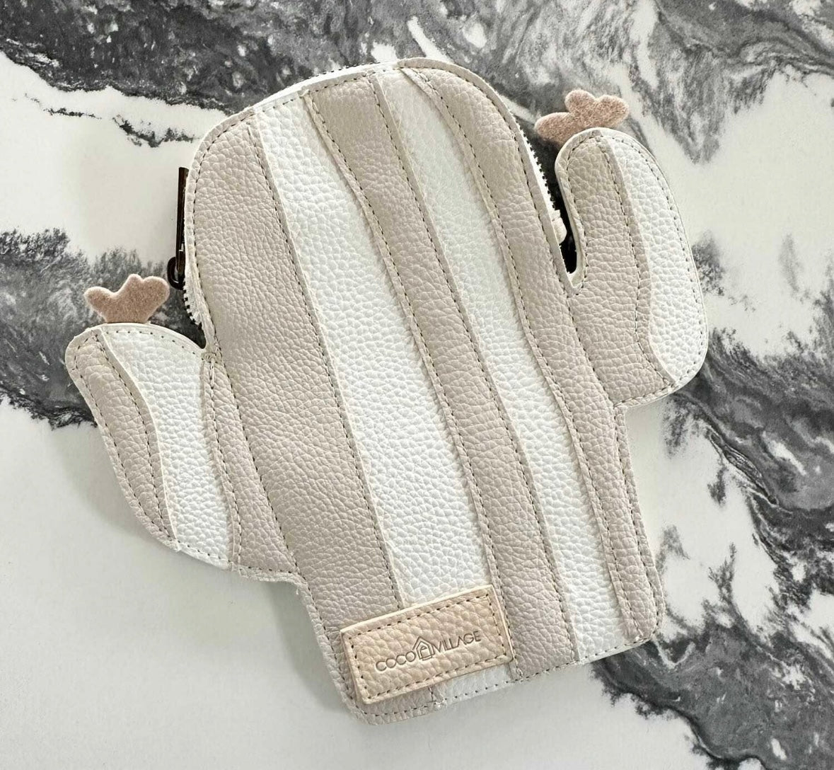 Coco Village Zipper Cactus Pouch