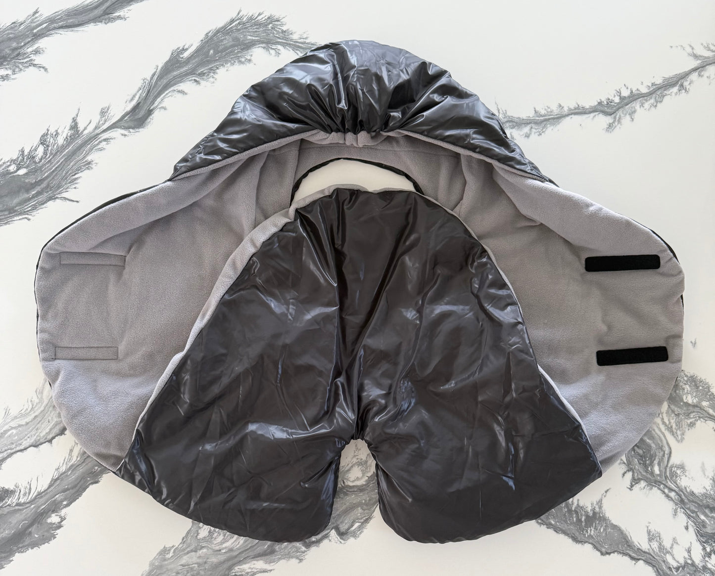 7AM Nido Car Seat Wrap - Black - Small (0-6 Months)