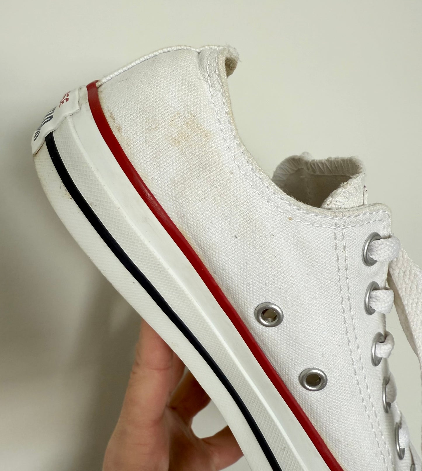 Unisex Converse Chuck Taylor All Star White Sneakers (W7/M5)