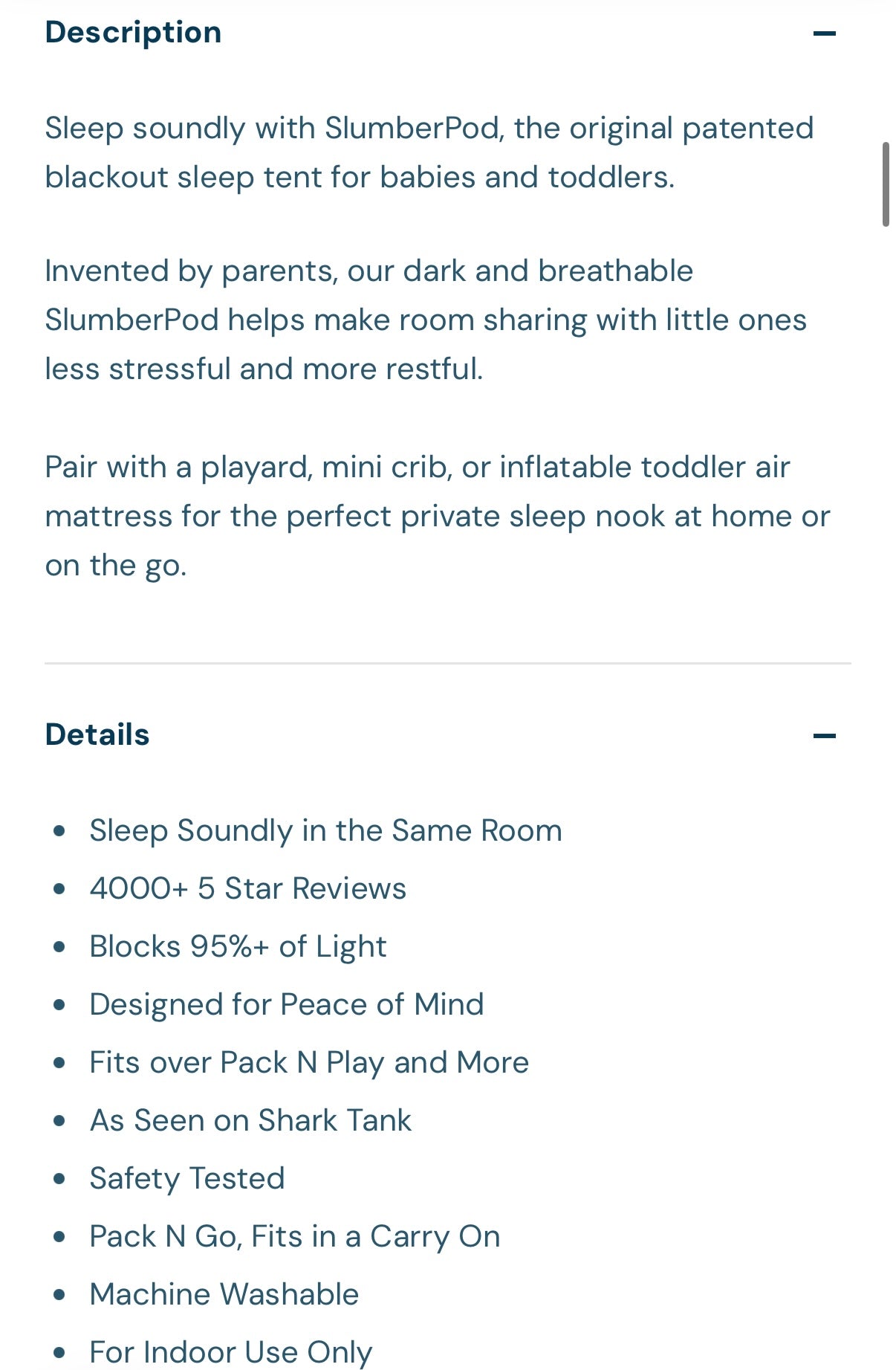 SlumberPod Portable Pod 3.0 With Fan