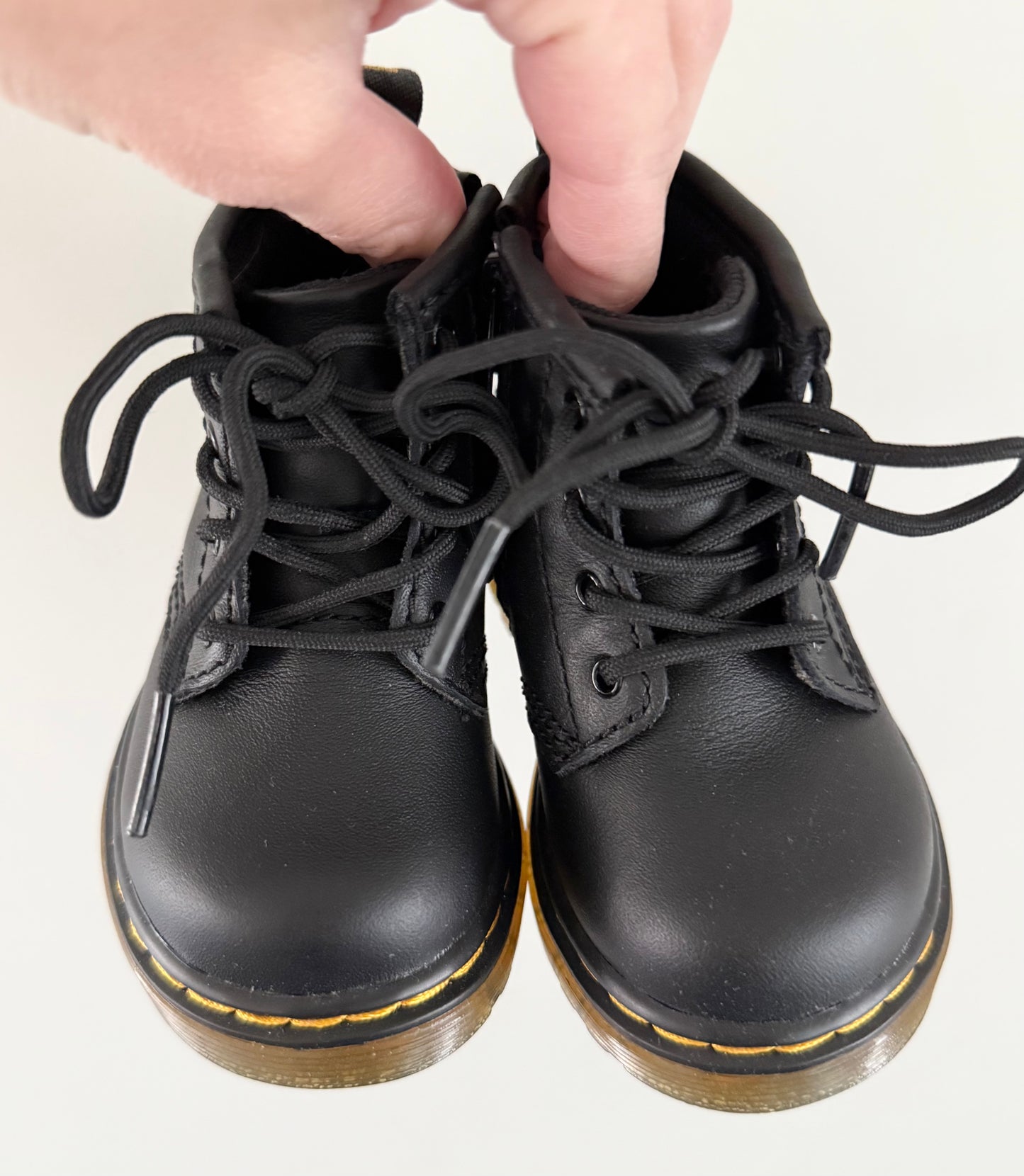 Doc Marten 1460 Softy Black Leather Lace Up Boots (4)