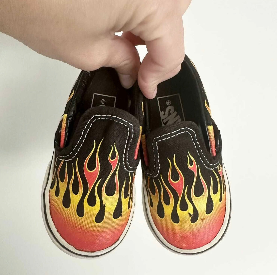 Vans Flames Slip Ons (5)