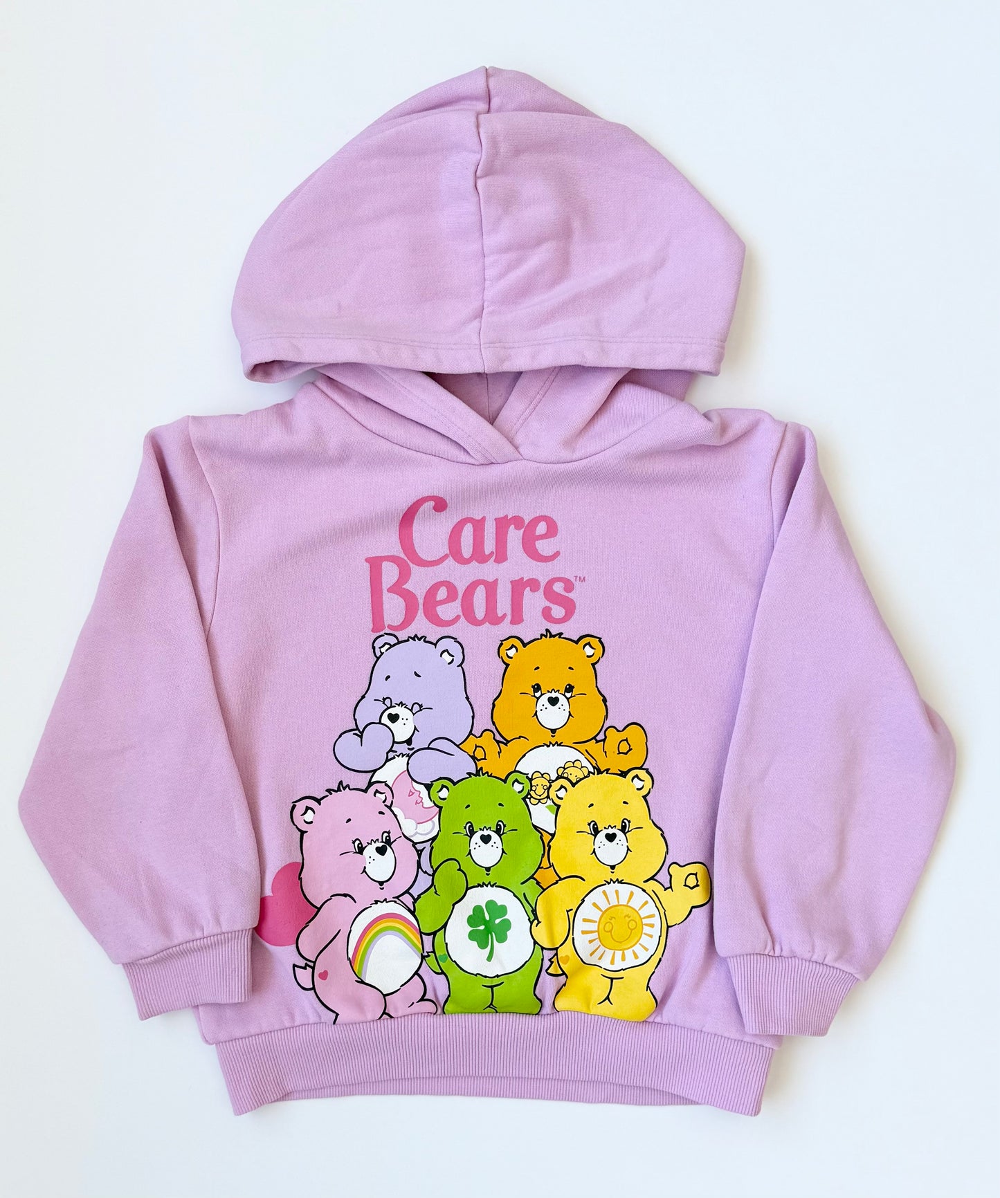 H&M Light Purple Care Bears Hooded Sweater (2-4 Years)