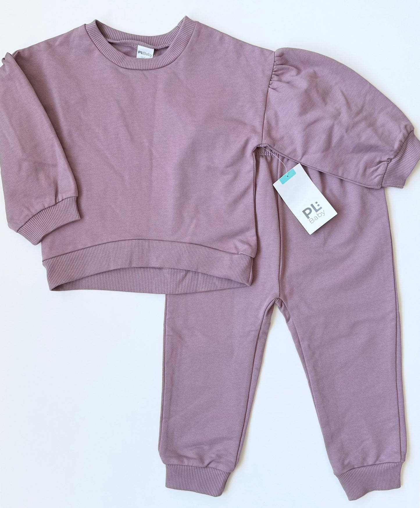 PL Baby Purple Sweater & Pants Set - New (24 Months)