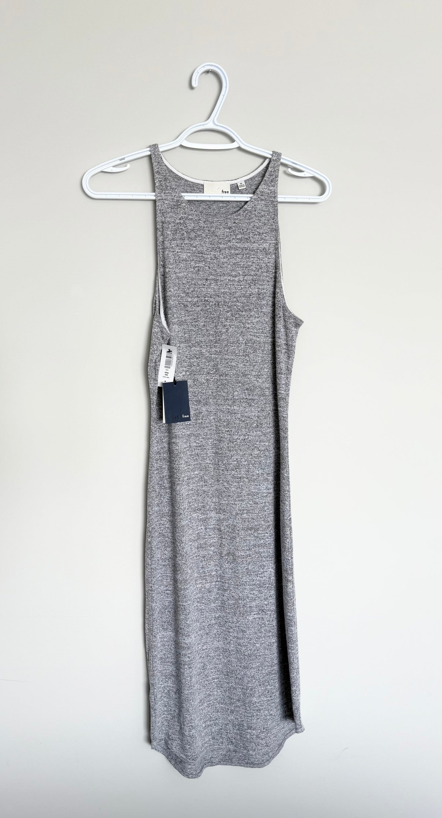 Women’s Wilfred Free Heathered White Chrissy Dress - New (Medium)