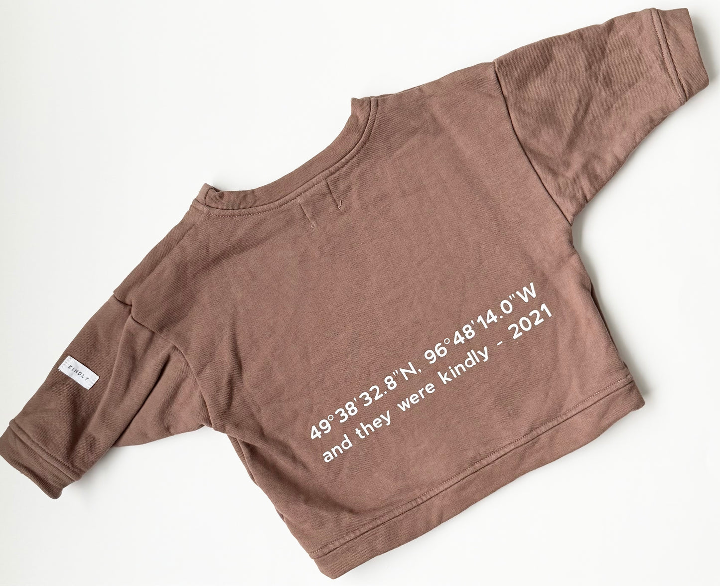 Kindly Brown Coordinates Sweater (1T)