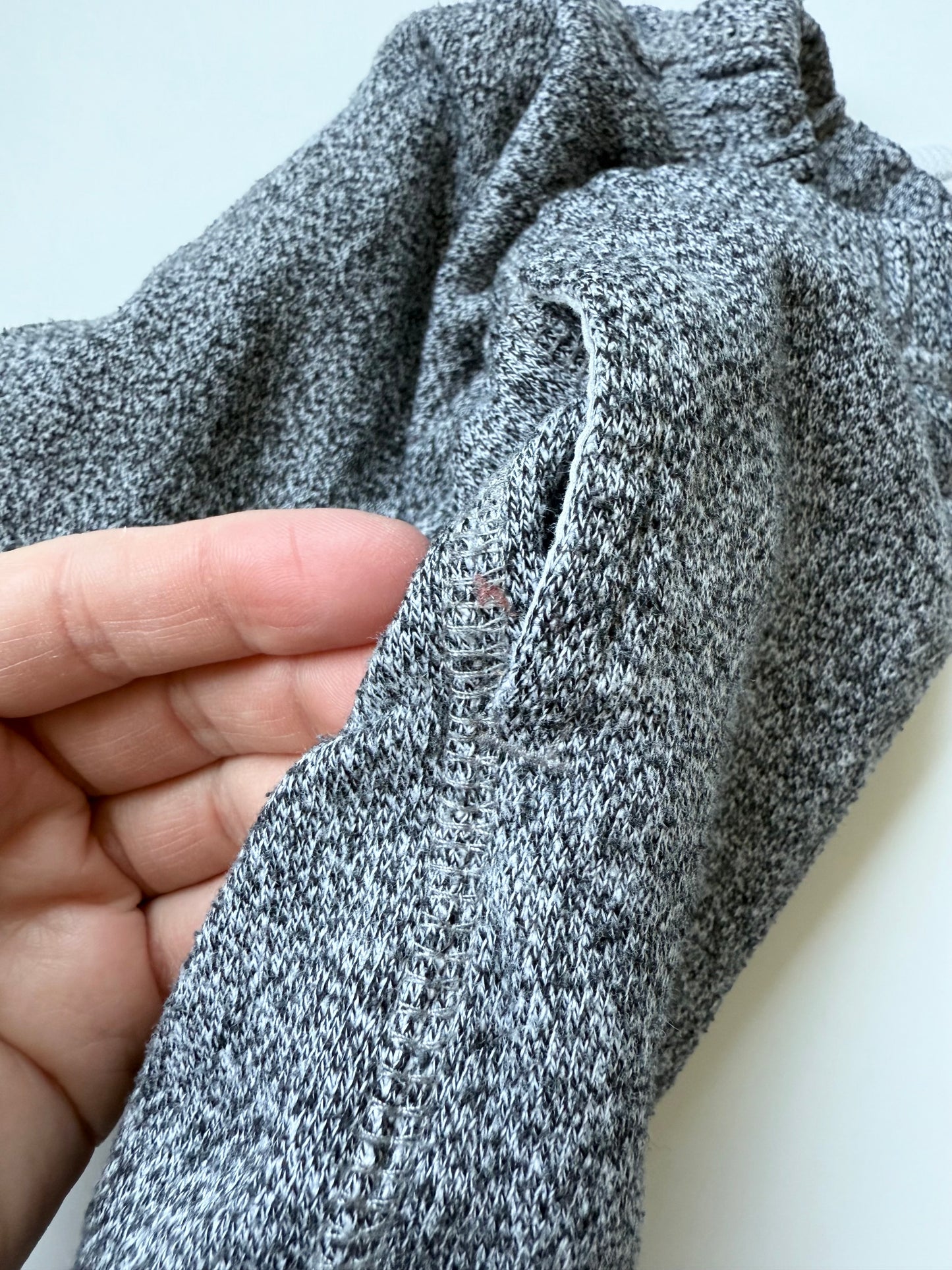 Roots Baby Grey Heathered Sweat Shorts (18-24 Months)