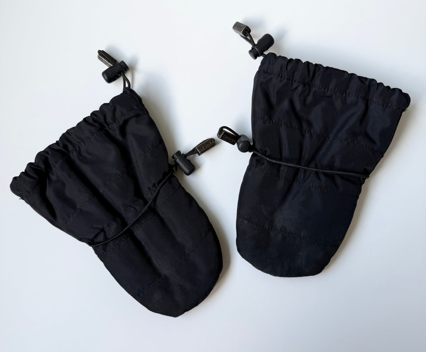Stonz Black Fleece Lined Mittens (12-24 Months)