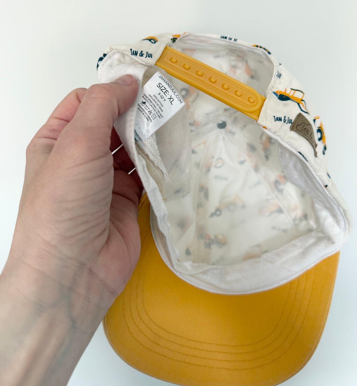 Jan & Jul Construction Vehicles Ball Cap (5-12 Years)