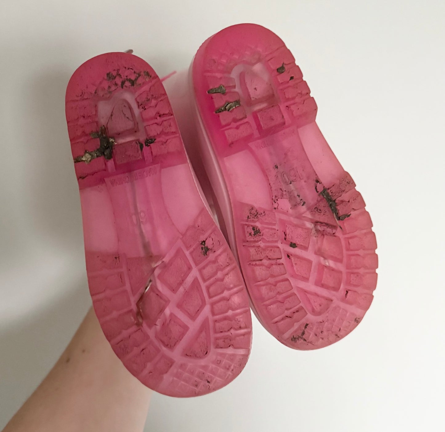 Disney Minnie Mouse Ice Cream Pink Rubber Boots (7)