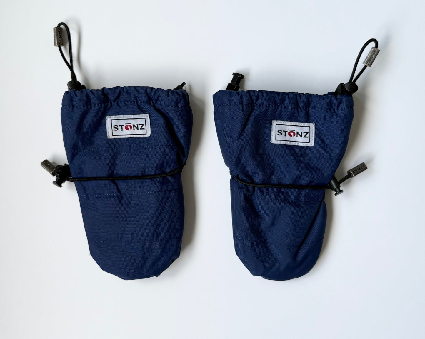 Stonz Navy Fleece Lined Mittens (12-24 Months)