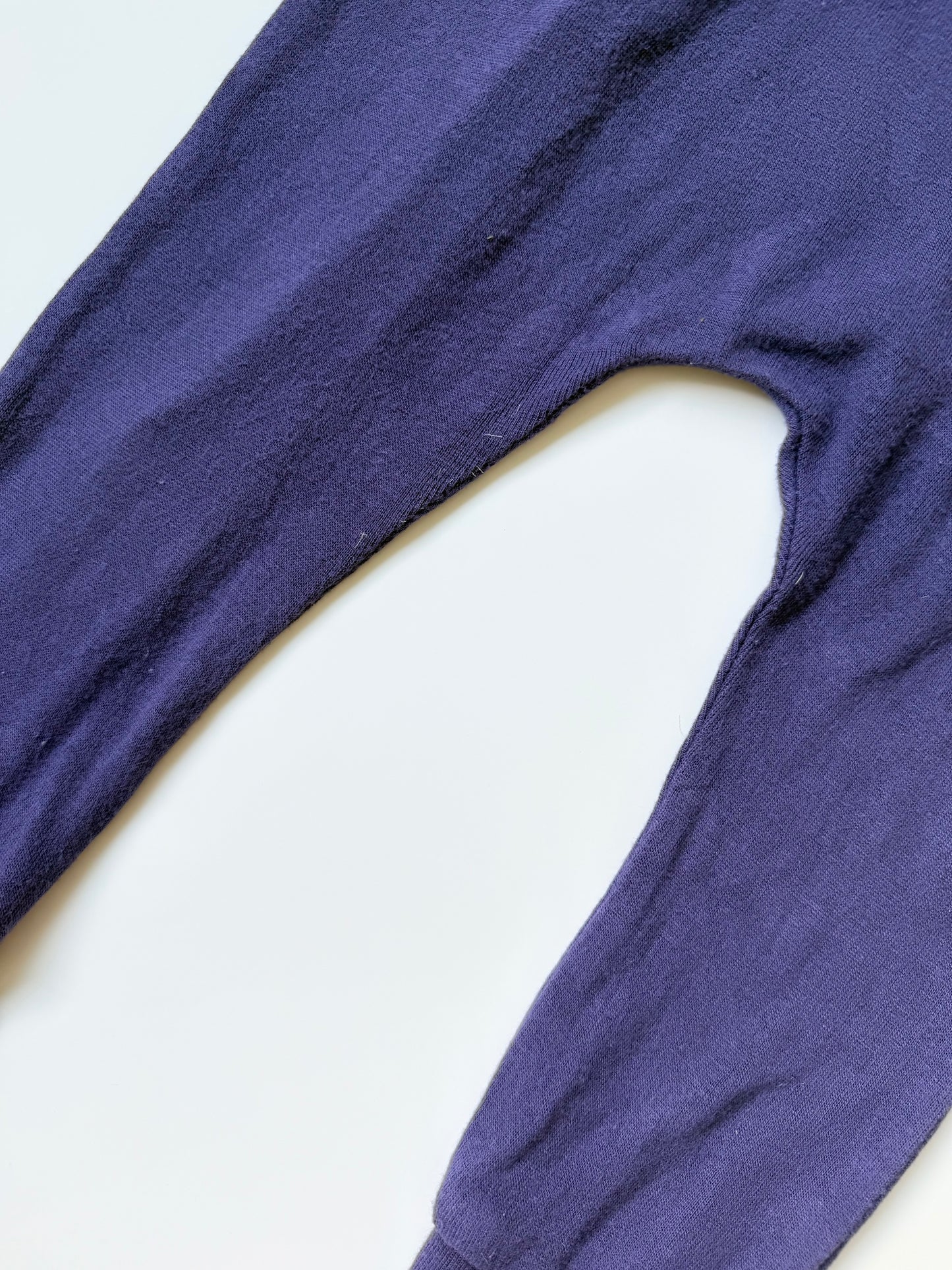 Kyte Eggplant Jersey Hooded Zipper Romper (12-18 Months)