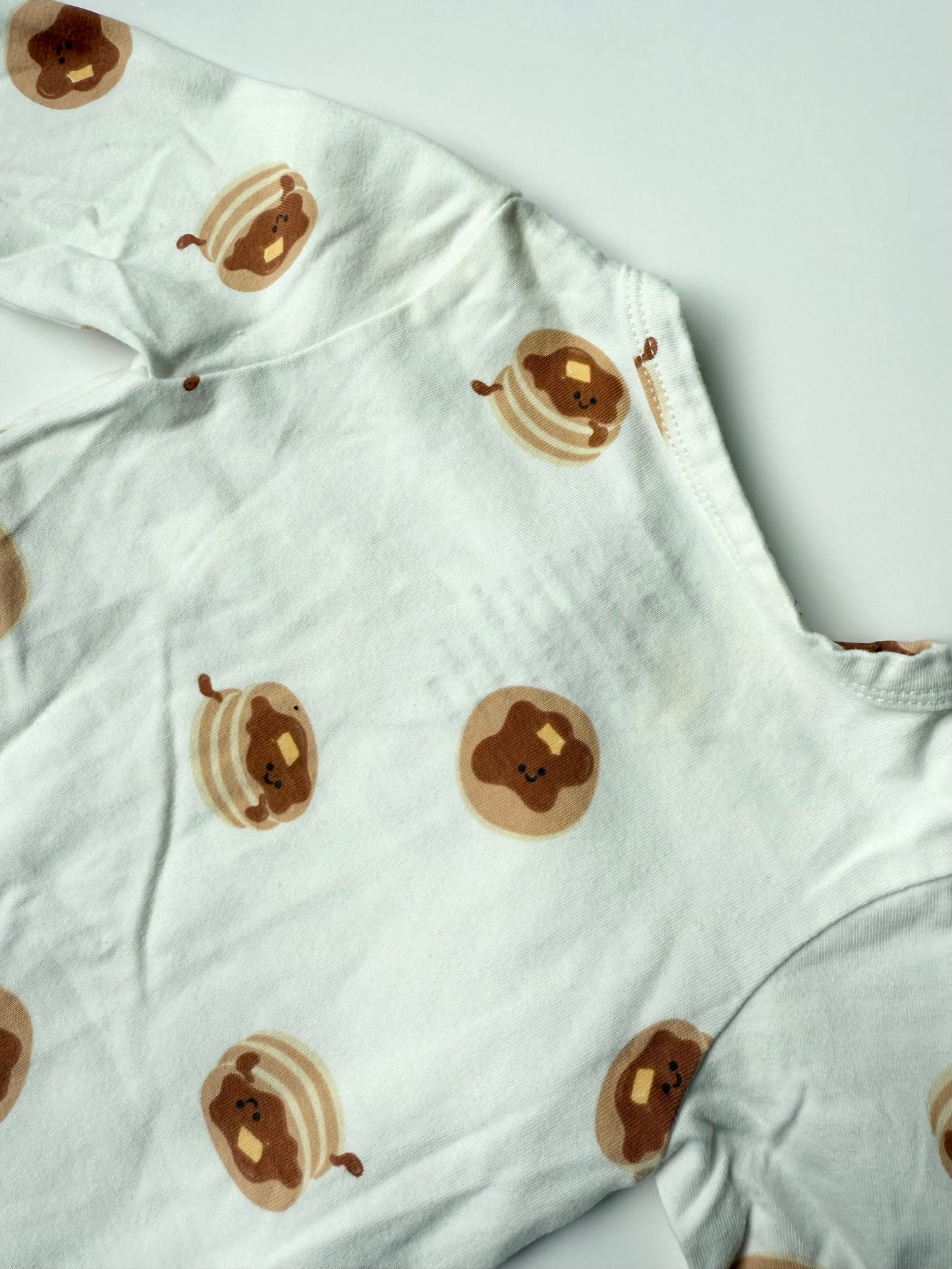 Silkberry Baby Pancakes Kimono Bodysuit (NB-3 Months)