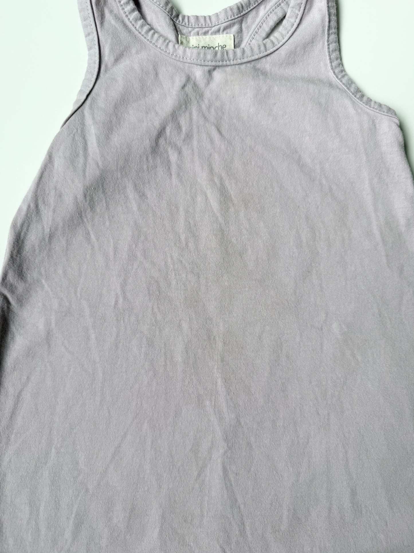Mini Mioche Lavender Tank Dress (1/2T)