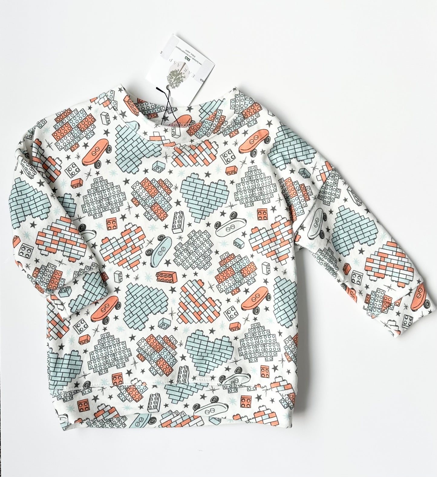 Dear Aspen Lego Of My Heart Sweater - New (2T)