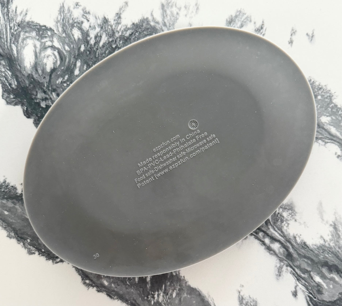 EzPz Mini Mat Suction Plate in Grey