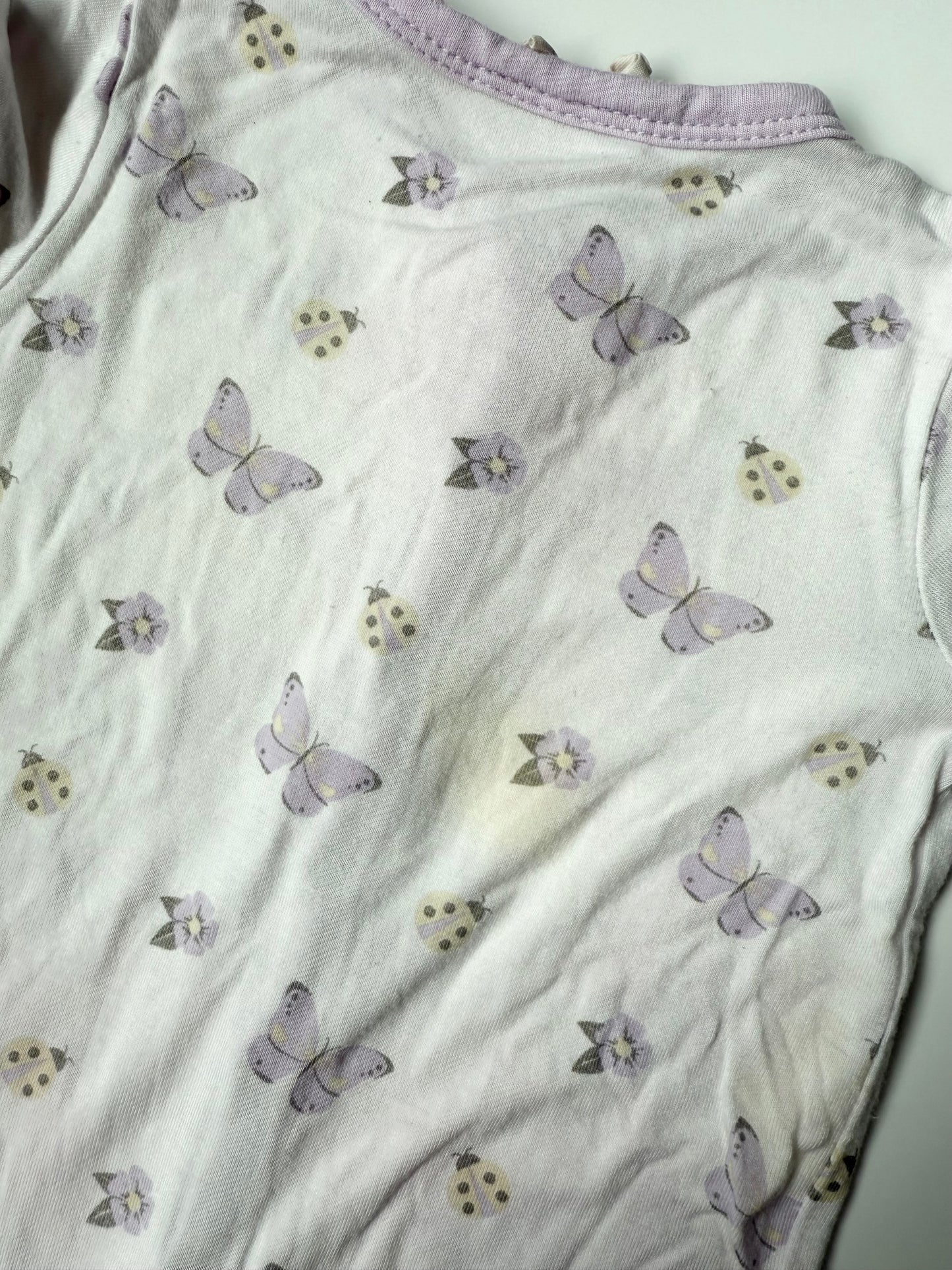 Kyte Flutter Snap Romper (3-6 Months)