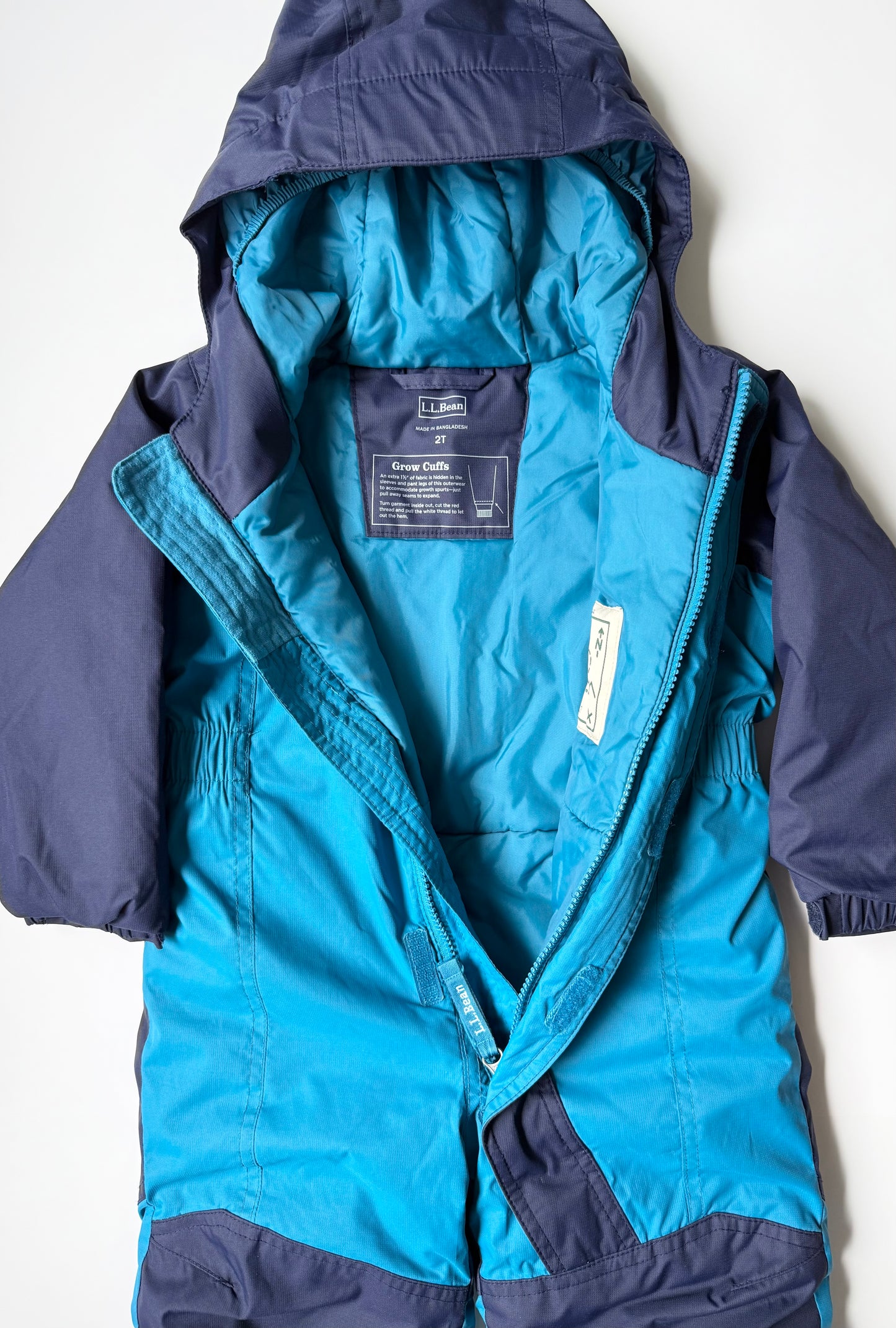 L.L.Bean Blue Shades Cold Buster Snowsuit (2T)
