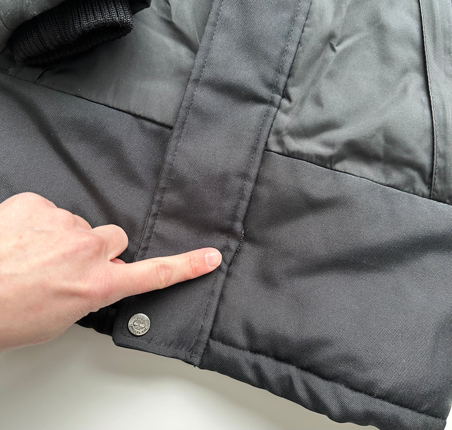 Timberland Black & Light Brown Interior Winter Jacket (2T)