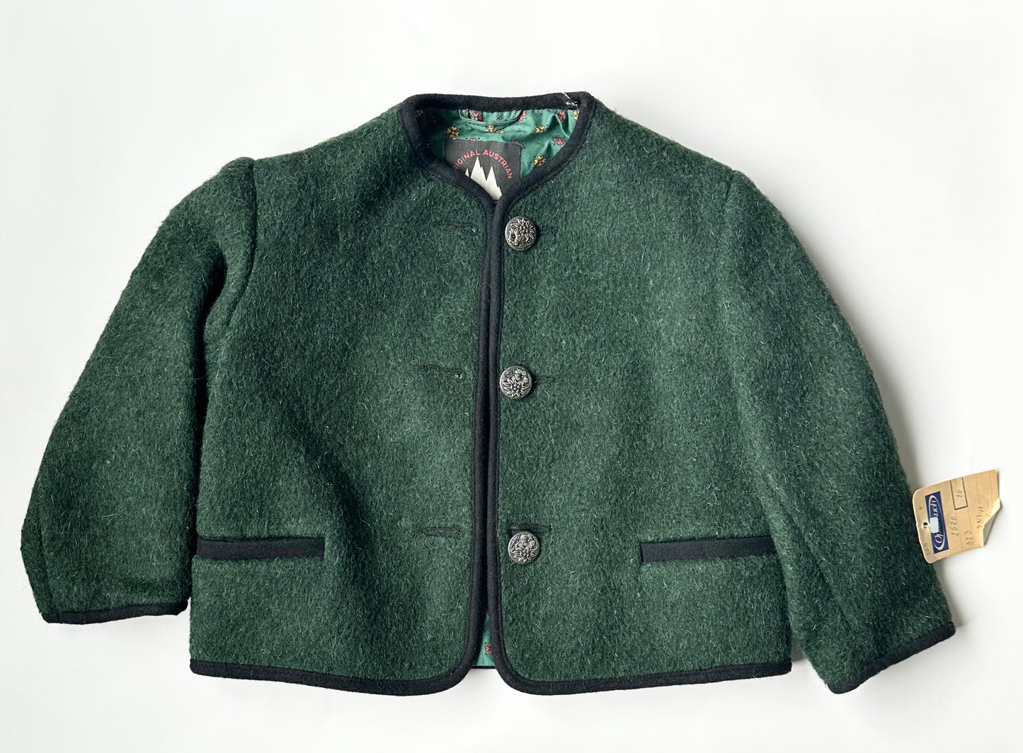 Original Austrian Walkloden Wool Jacket (3-4 Years)