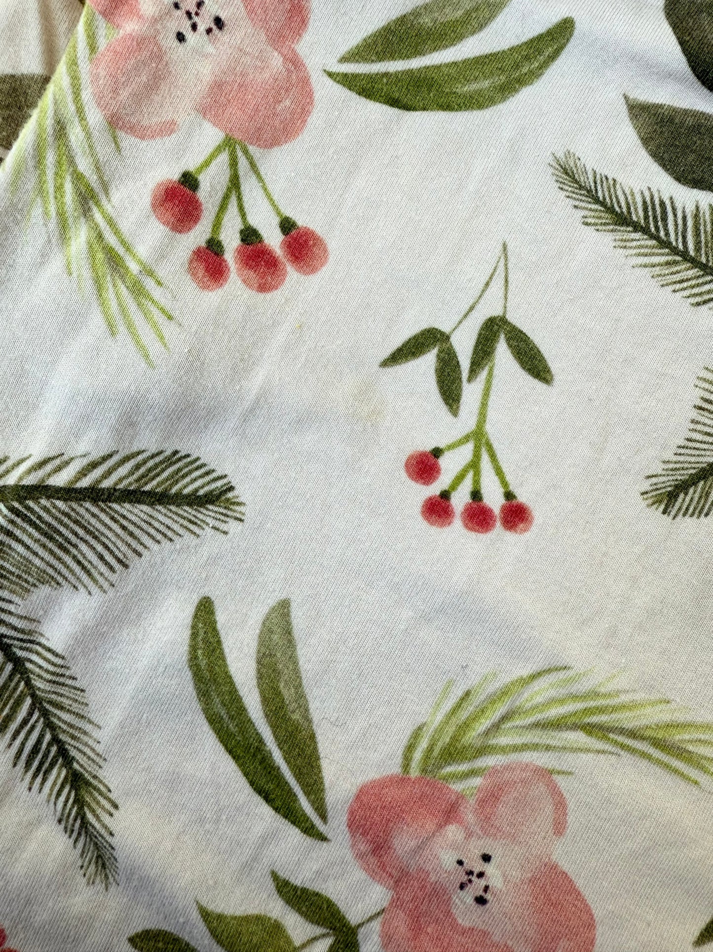 Mad Collection Blush Floral Two Piece PJ Set (3T)