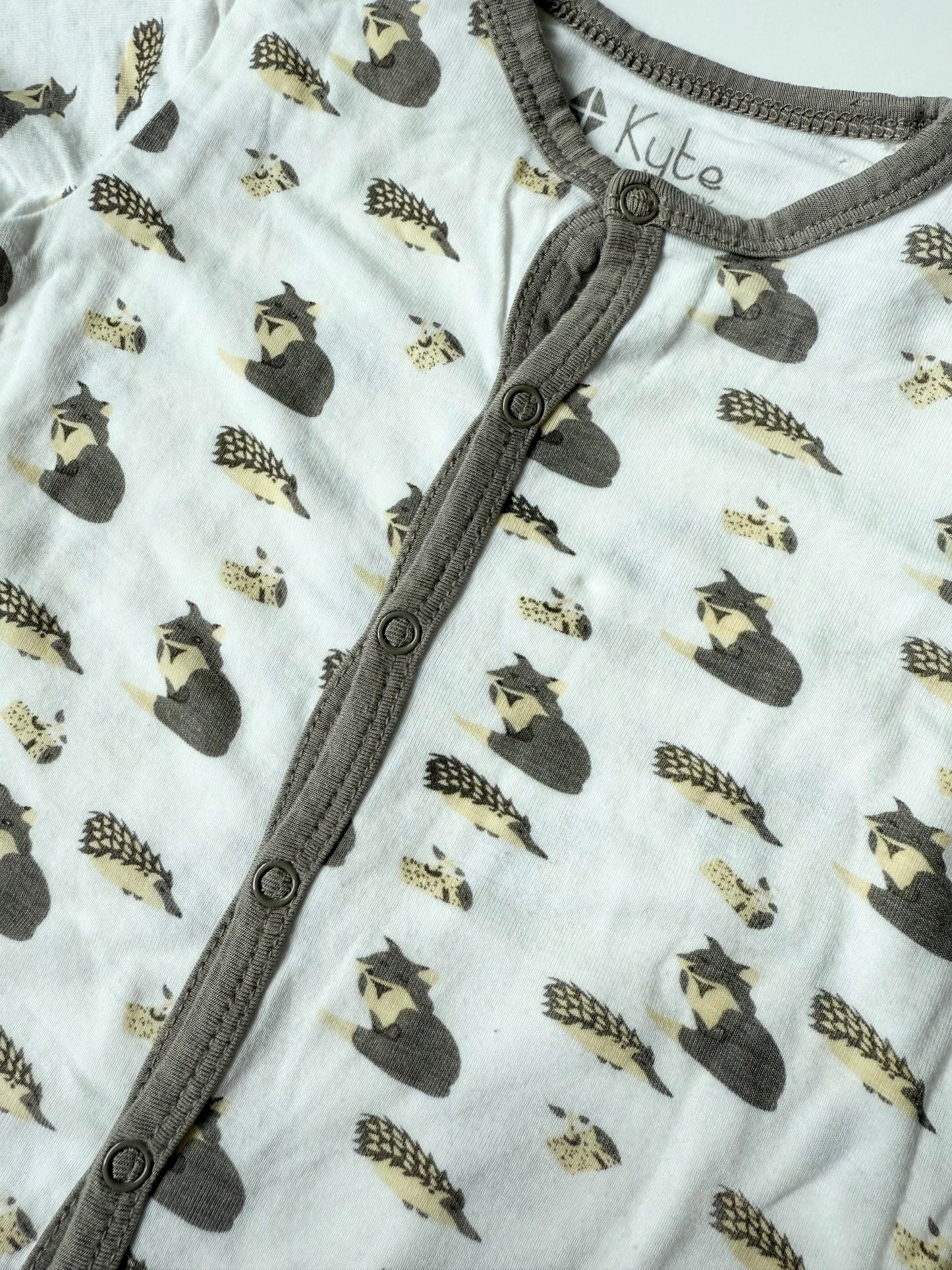 Kyte Woodland Snap Footie Sleeper (3-6 Months)