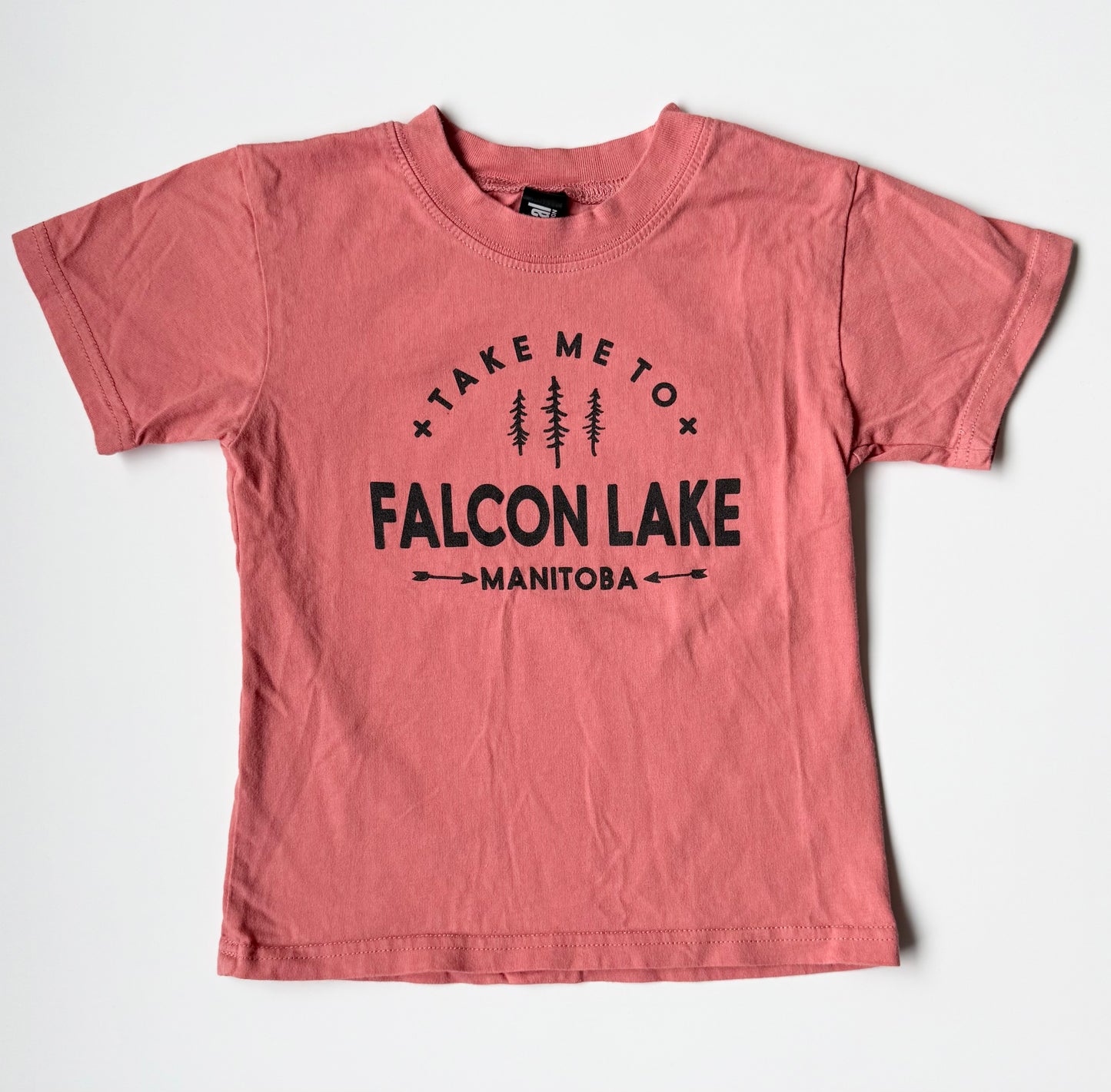 Take Me To Falcon Lake Coral T-Shirt (4/5 Years)