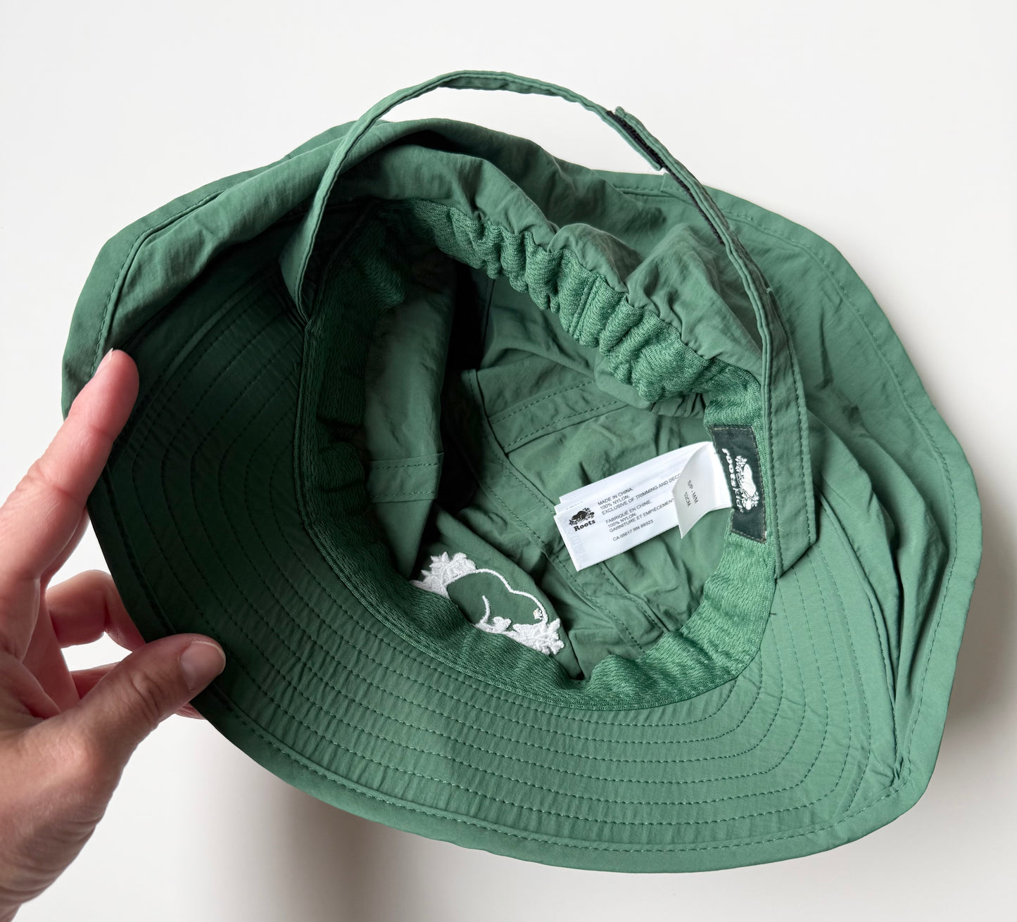 Roots Kids Dark Green Sun Hat (52CM)