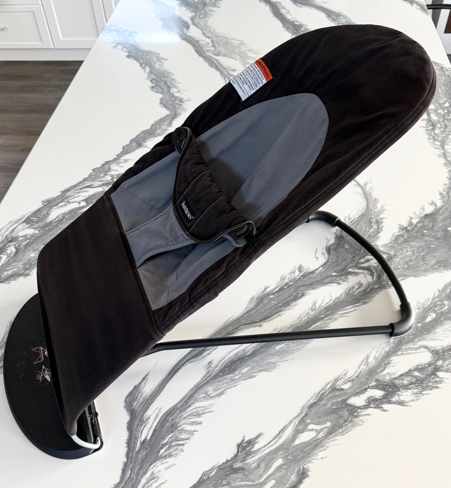 Baby Bjorn Bouncer Bliss Woven Black/Grey