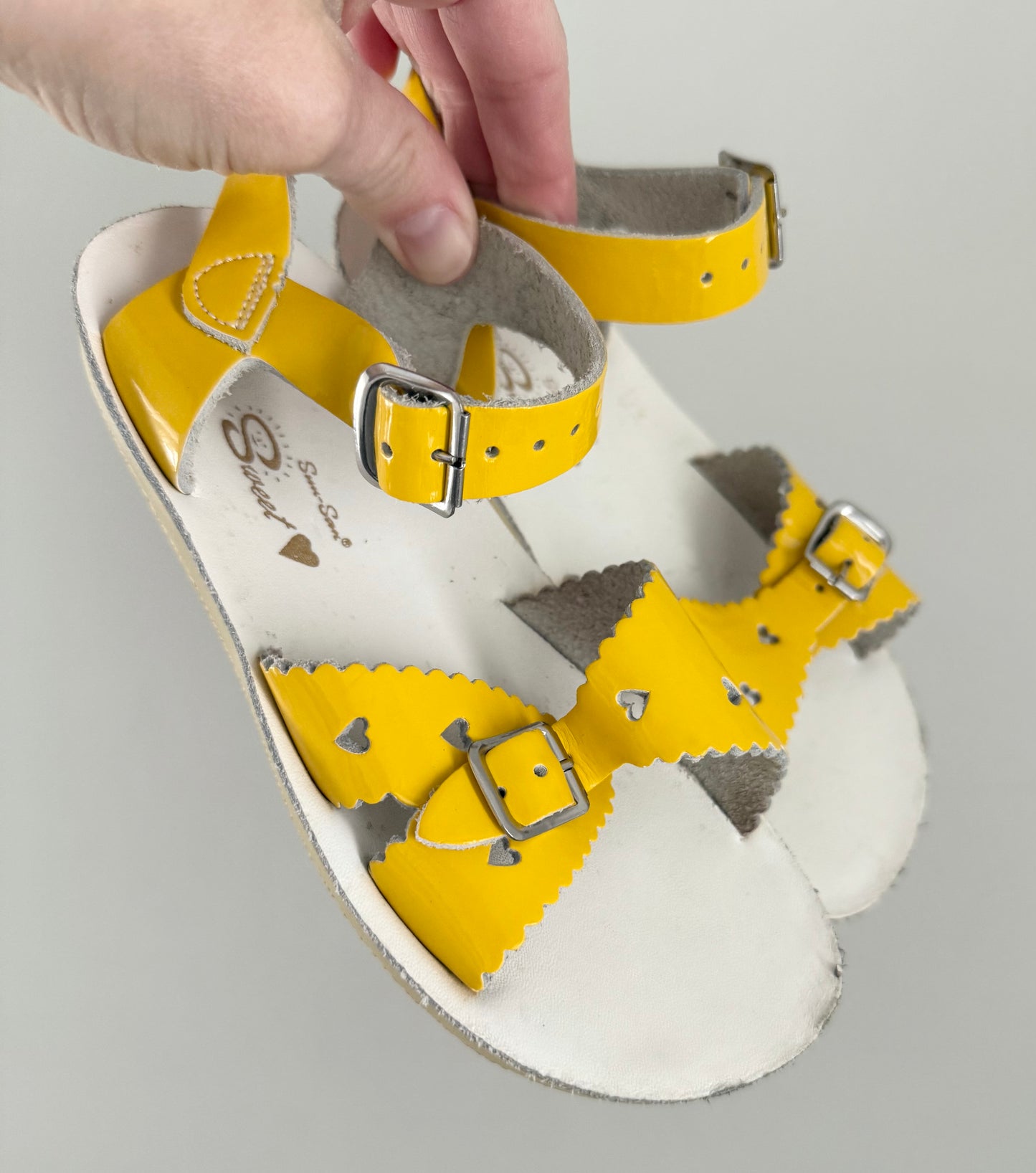 Salt Water Sweetheart Sandals - Yellow (12)
