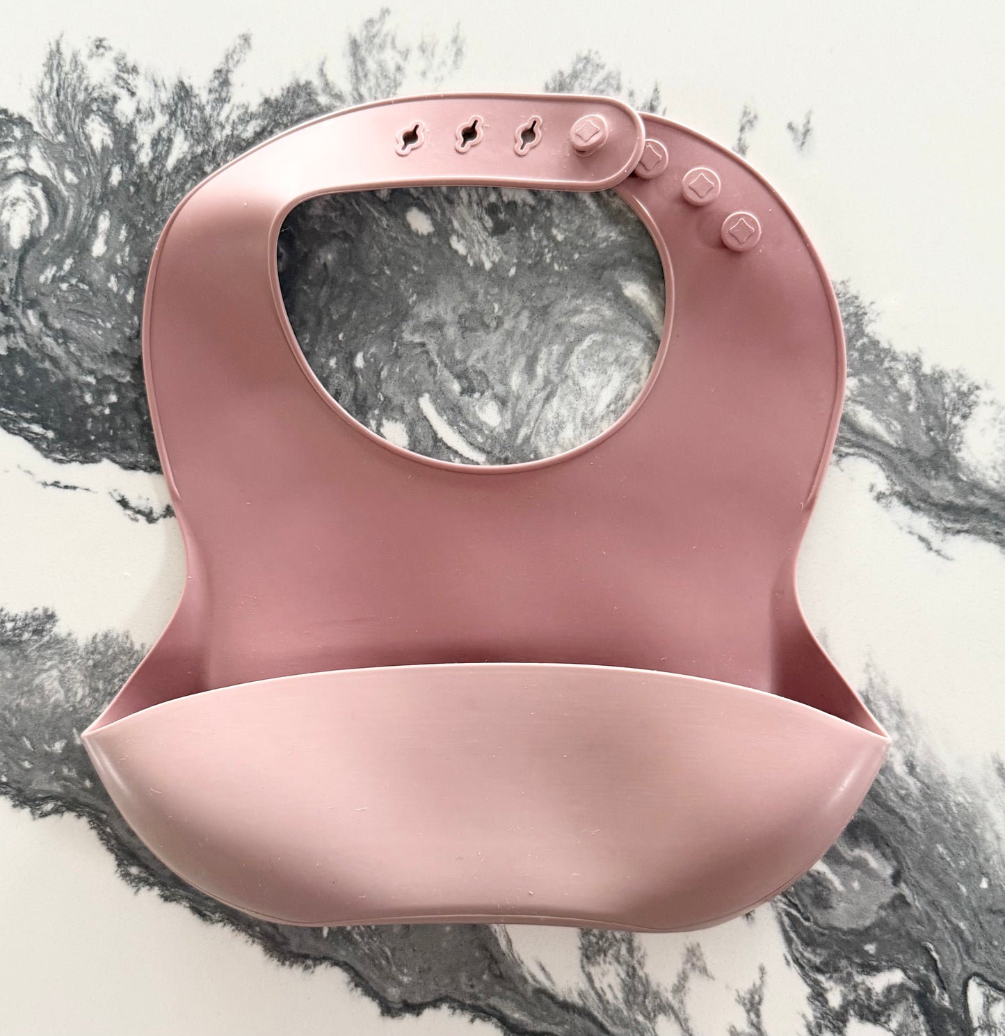 Darker Purple Silicon Bib