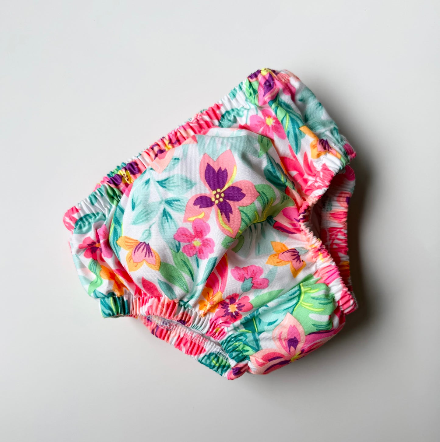 Sea Me Swim Colourful Tropical Reusable Swim Diaper (3-6 Months)