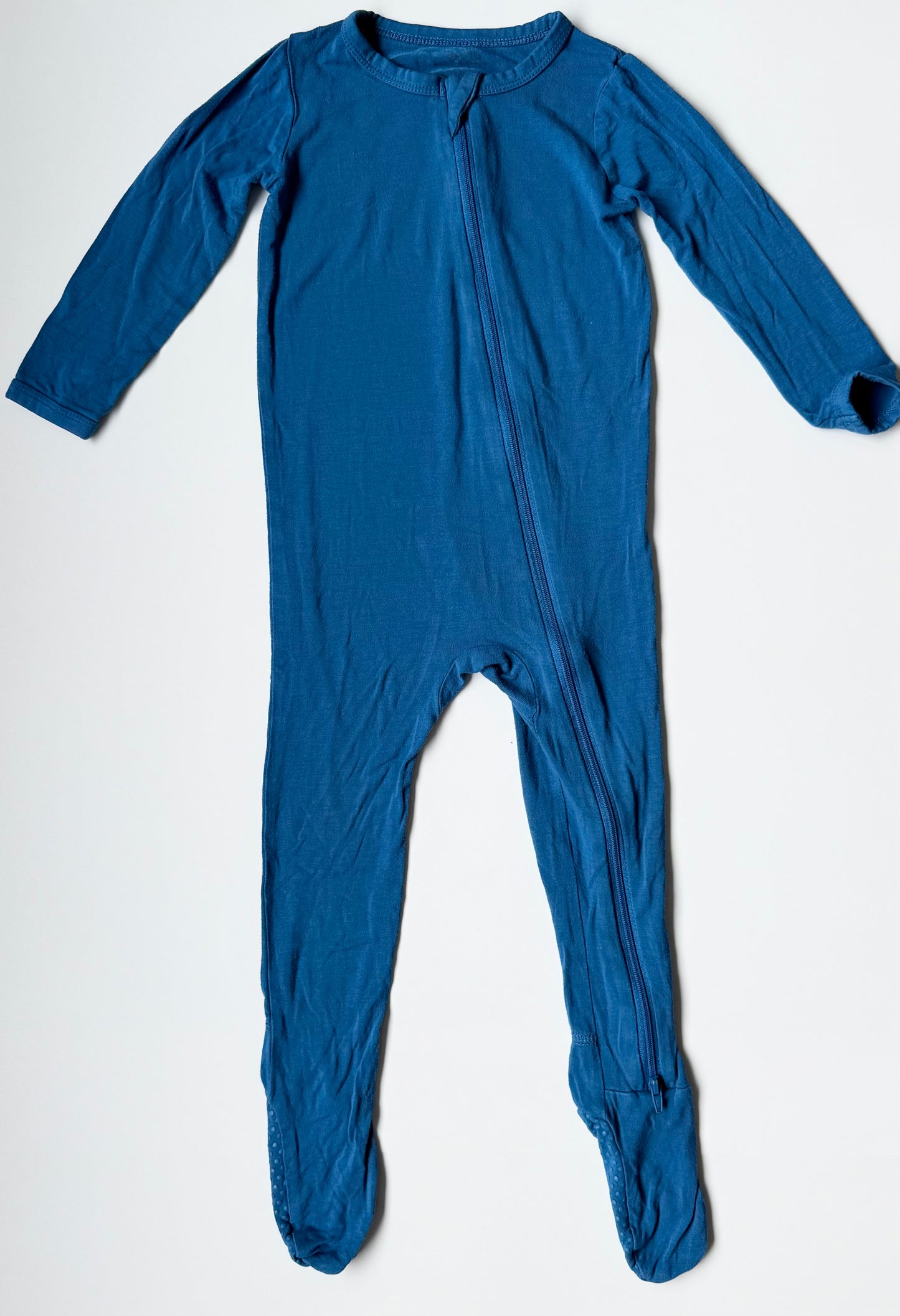 Kyte Sapphire Zipper Footie Sleeper (18-24 Months)