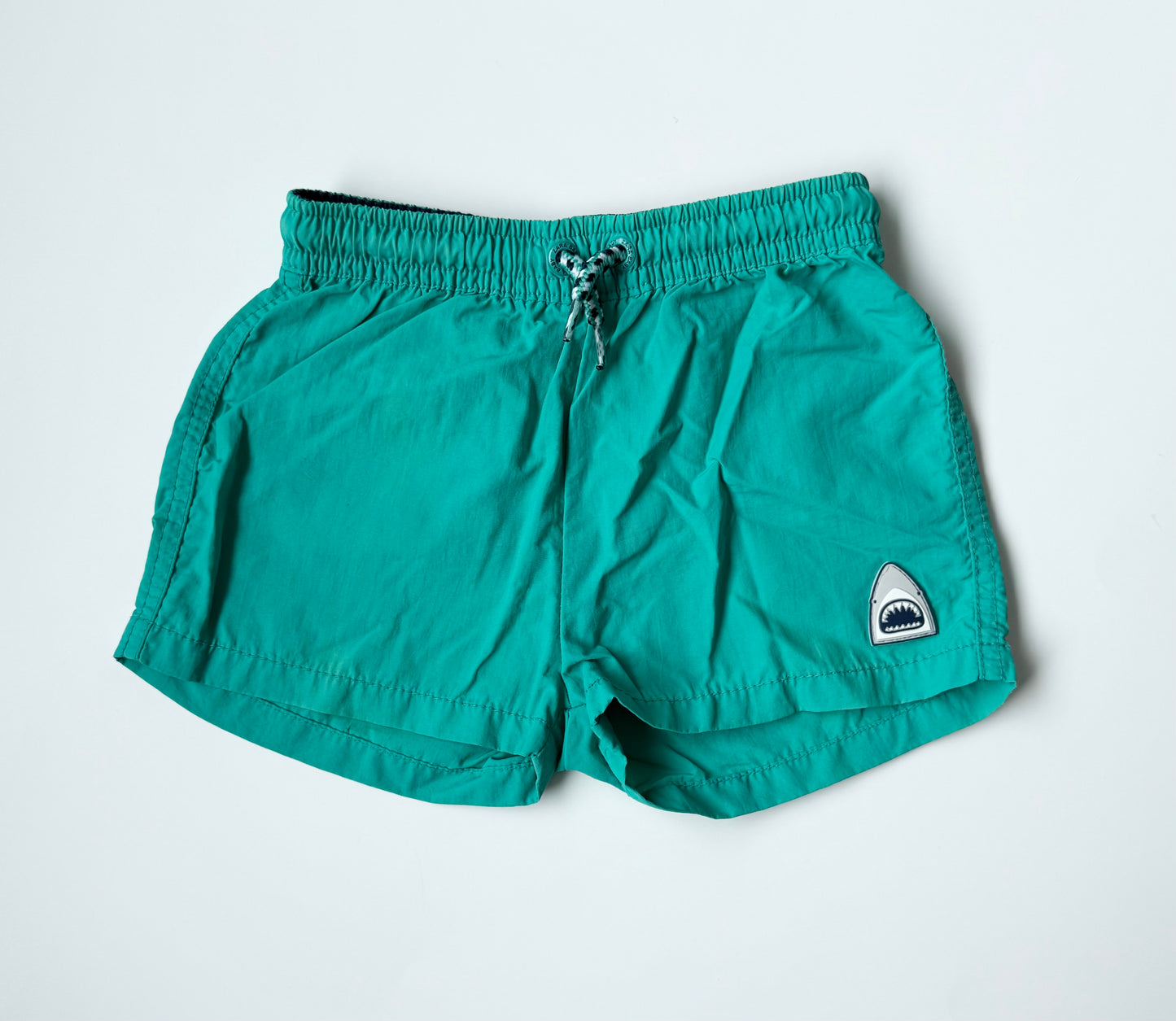 Zara Turquoise Shark Swim Trunks (3-4 Years)