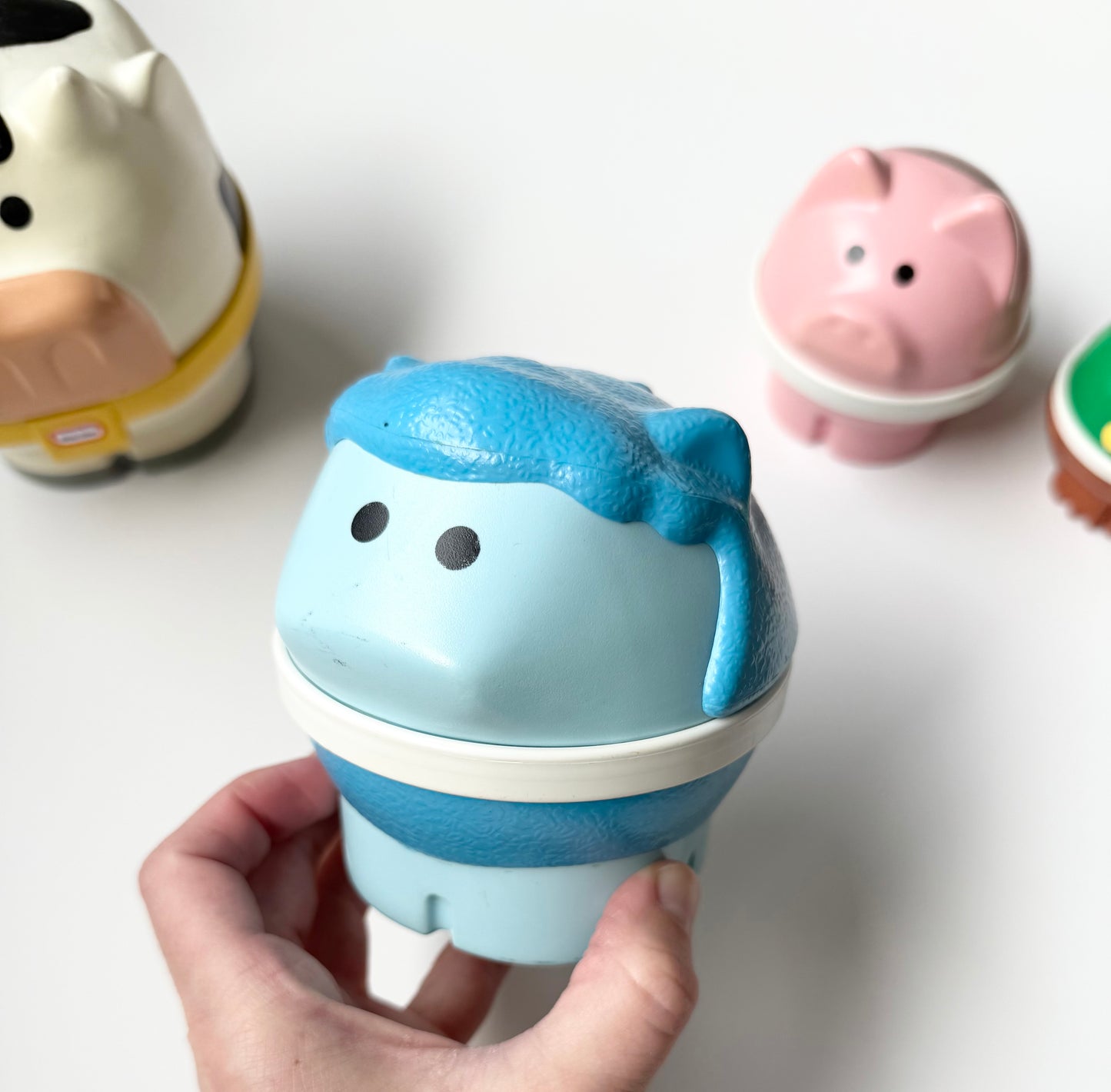 Vintage Little Tikes Nesting Farm Animals