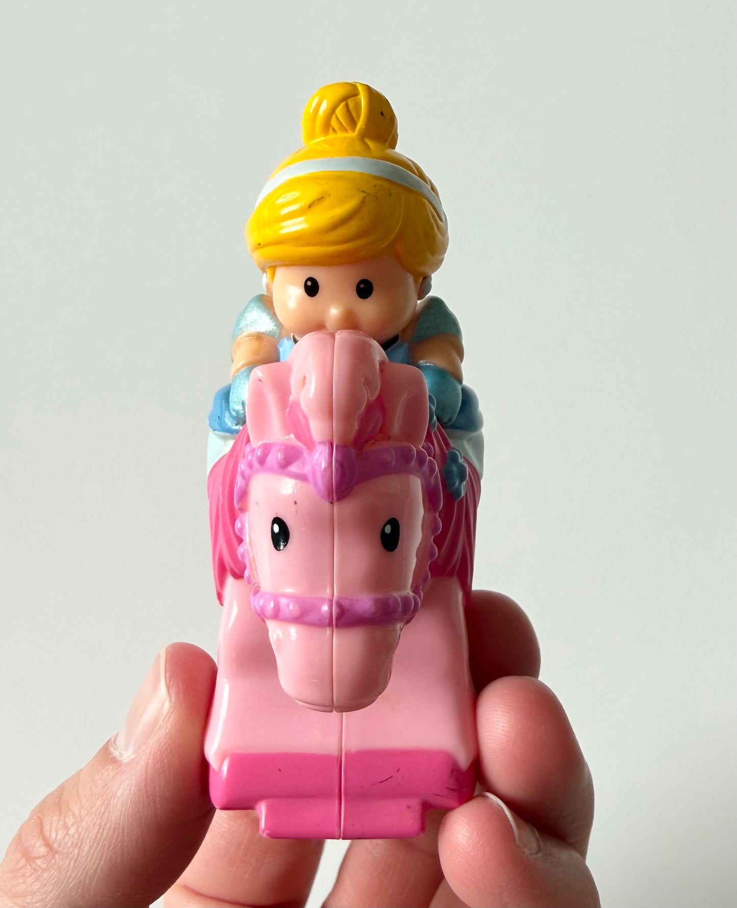 Fisher-Price Little People Disney Princess Klip Klop Pink Cinderella Horse
