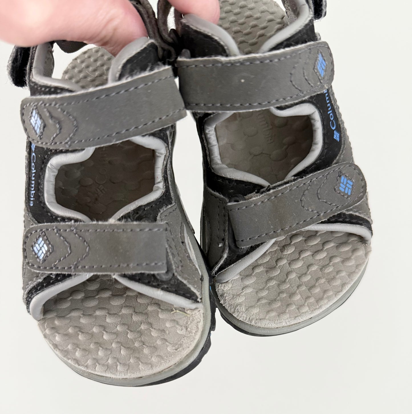 Columbia Techsun Grey Velcro Strap Sandals (7)