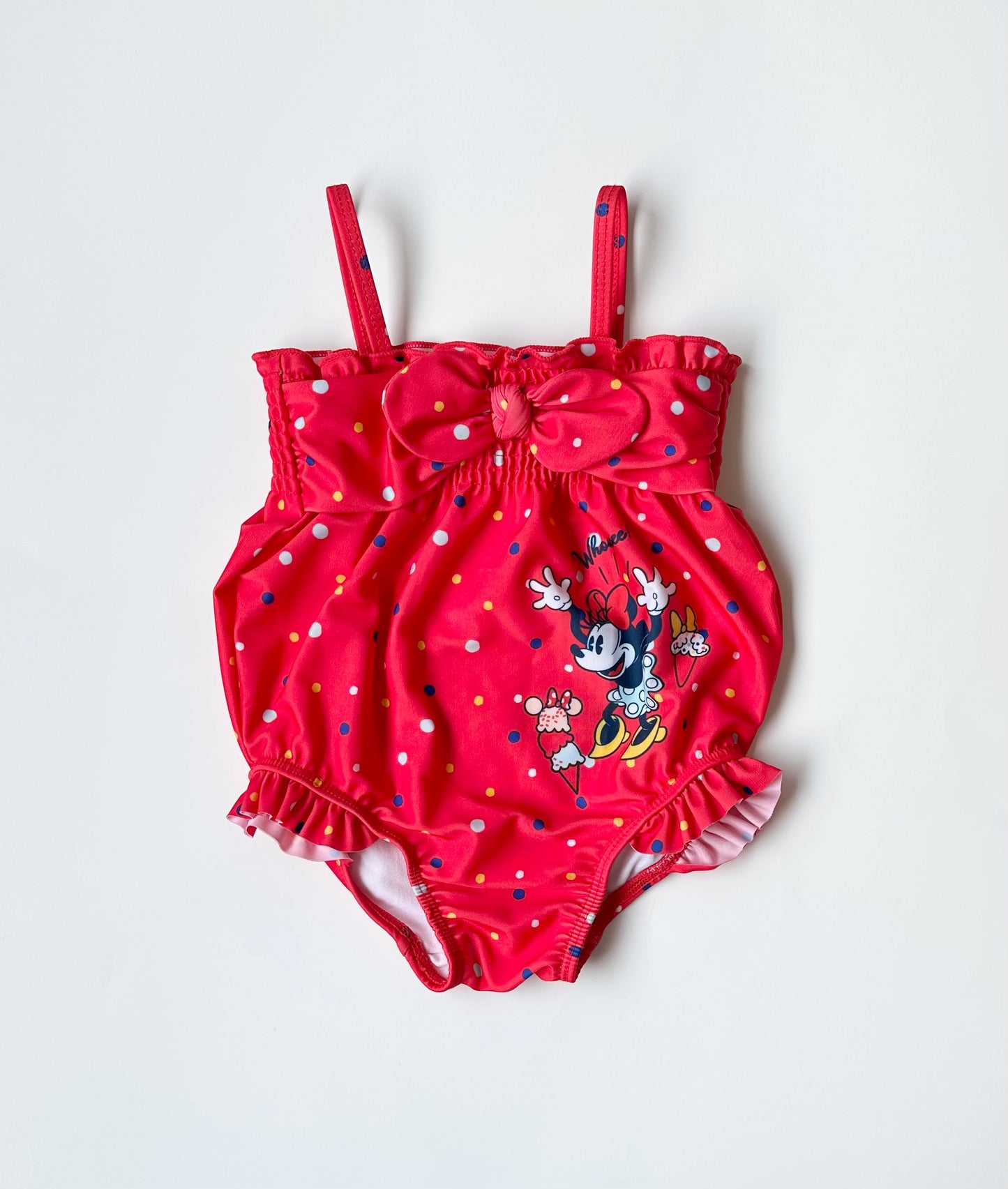 Disney Store Minnie Mouse One Piece Swimsuit (12-18 Months)