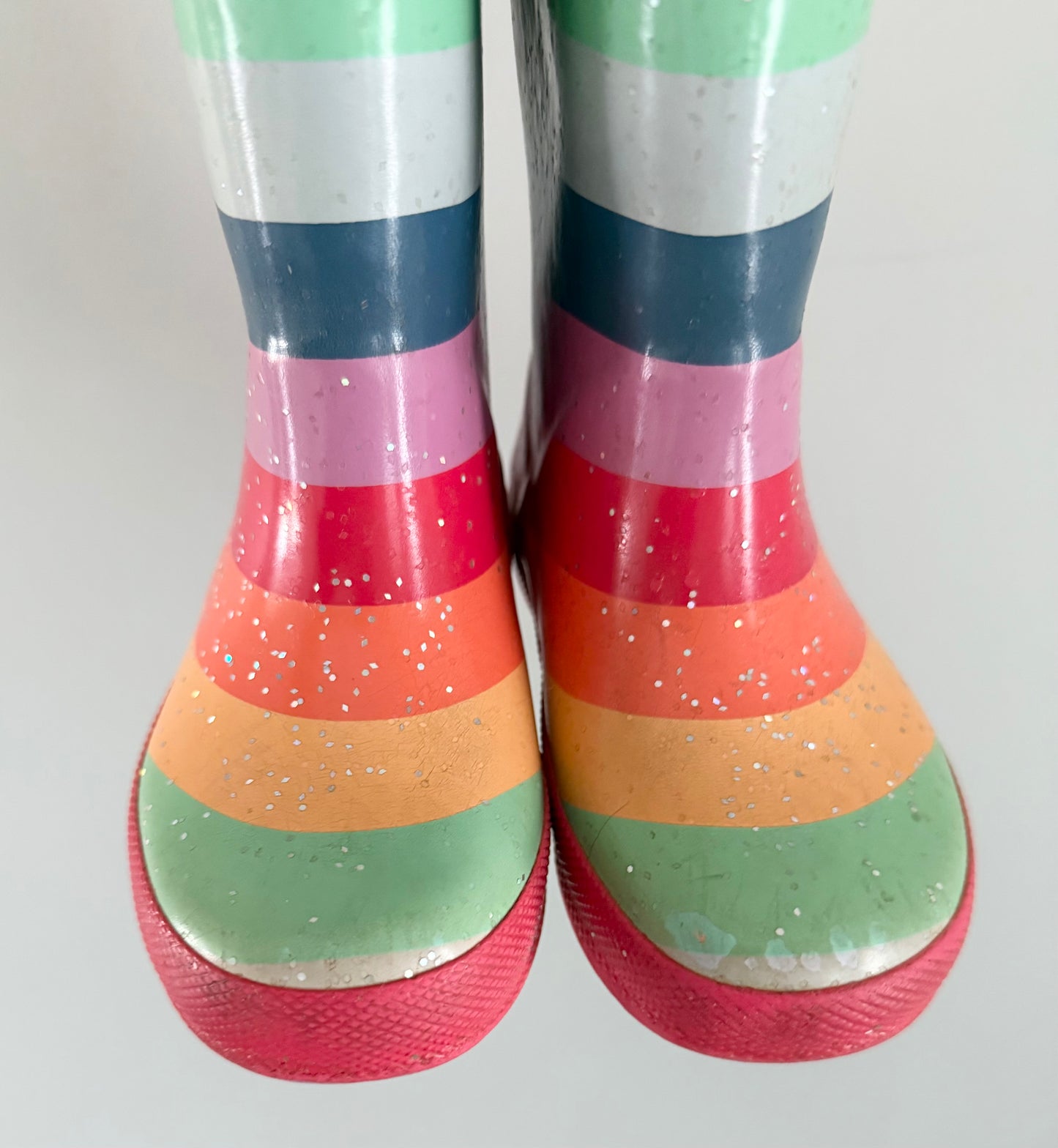 Hunter Rainbow Sparkle Rubber Boots (UK7)