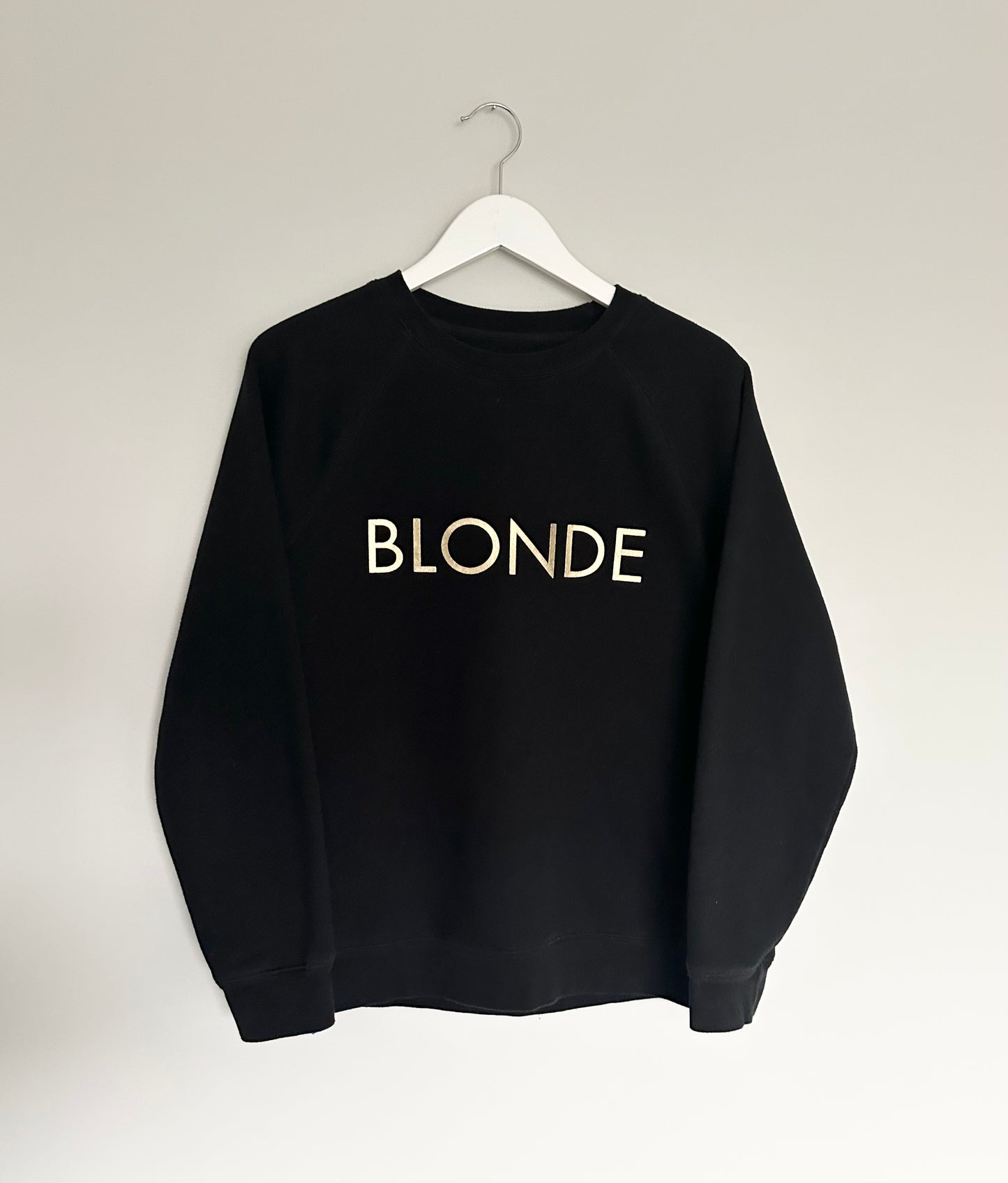Women’s Brunette the Label “Blonde” Sweater (M/L)