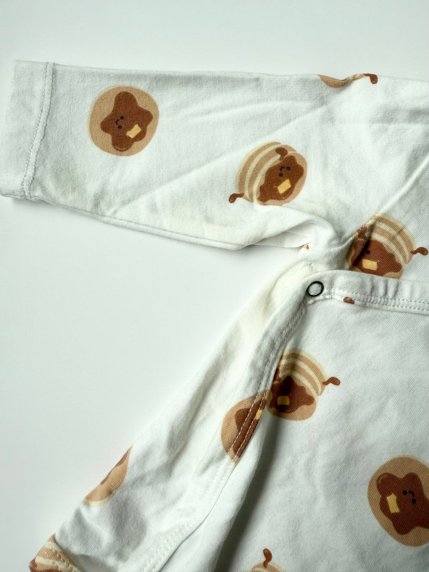 Silkberry Baby Pancakes Kimono Bodysuit (NB-3 Months)