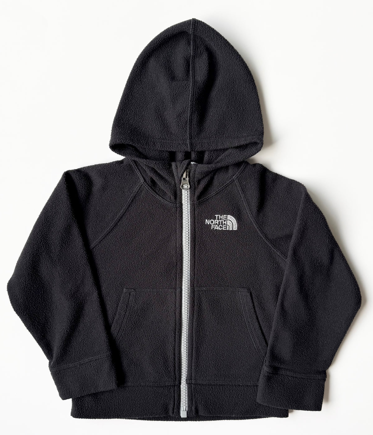The North Face Black Fleece Hooded Zip Up (2T)