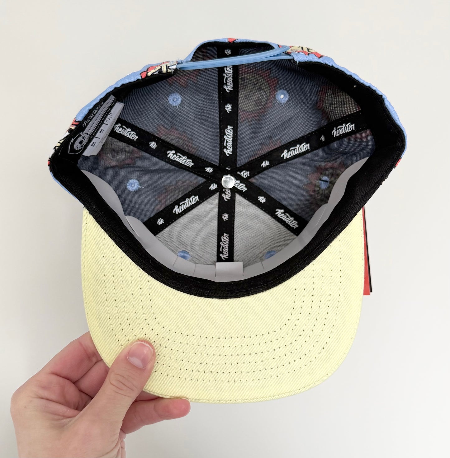 Headster Sweet Sunshine Blue & Yellow SnapBack Hat (52CM)