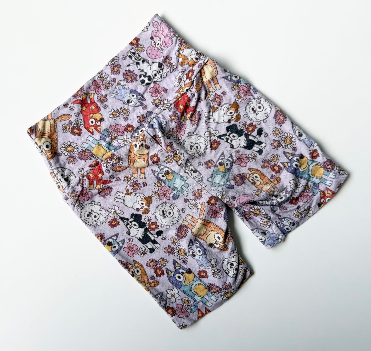 Mimi & Mouse Purple Bluey Biker Shorts (18-24 Months)