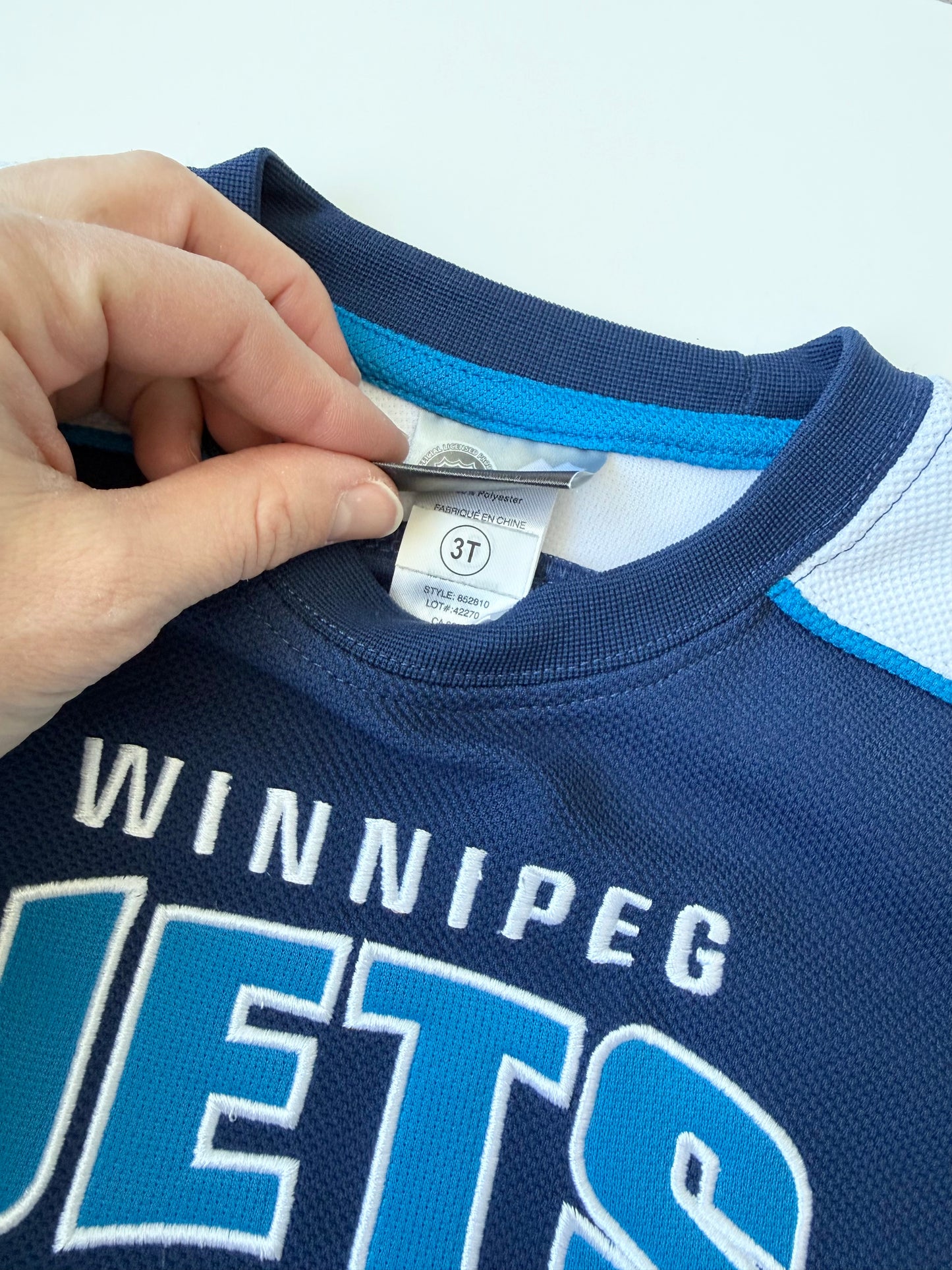 Winnipeg Jets Blue Hockey Jersey (3T)