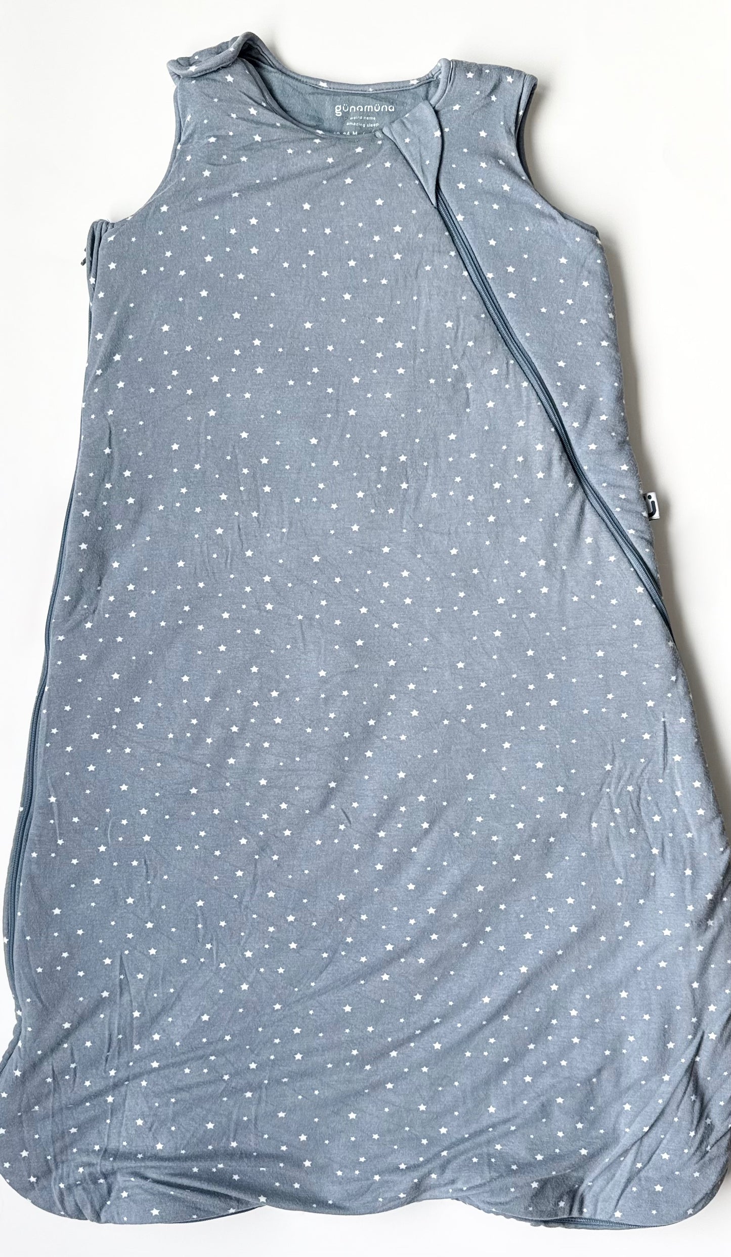 Gunamuna Blue & White Stars Sleep Sack (18-24 Months)