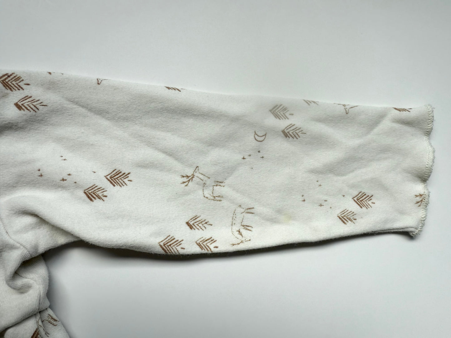 Quincy Mae White Trees & Deer Dress (12-18 Months)